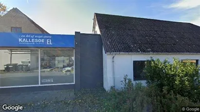 Erhvervsgrunde til salg i Stege - Foto fra Google Street View
