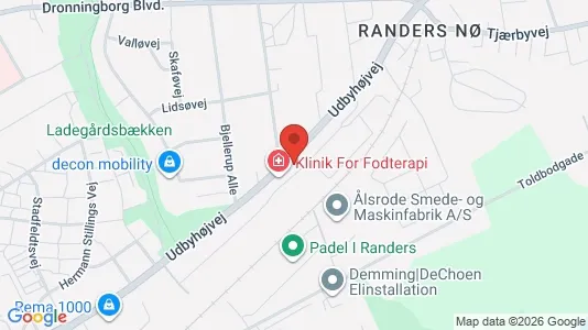 Erhvervsgrunde til salg i Randers NØ - Foto fra Google Street View