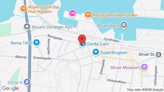 Kontorlokaler til salg i Struer - Foto fra Google Street View