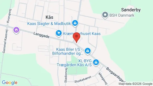 Erhvervslejemål til salg i Pandrup - Foto fra Google Street View
