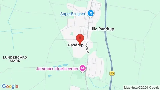 Butikslokaler til salg i Pandrup - Foto fra Google Street View