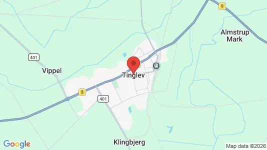 Butikslokaler til salg i Tinglev - Foto fra Google Street View