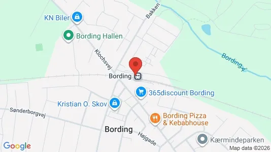 Kontorlokaler til salg i Bording - Foto fra Google Street View