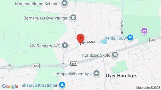 Lagerlokaler til salg i Randers NV - Foto fra Google Street View