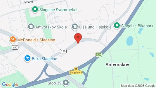 Erhvervslejemål til salg i Slagelse - Foto fra Google Street View