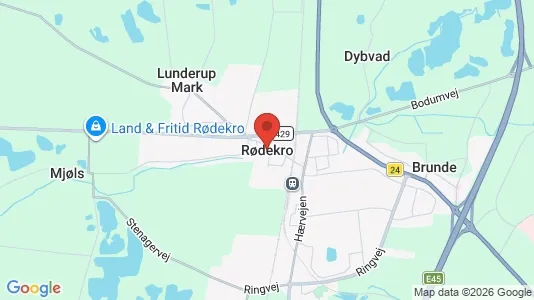 Butikslokaler til salg i Rødekro - Foto fra Google Street View