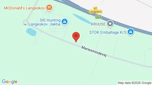 Erhvervsgrunde til salg i Langeskov - Foto fra Google Street View