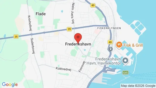 Butikslokaler til salg i Frederikshavn - Foto fra Google Street View