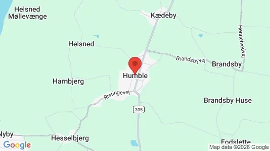 Butikslokaler til salg i Humble - Foto fra Google Street View