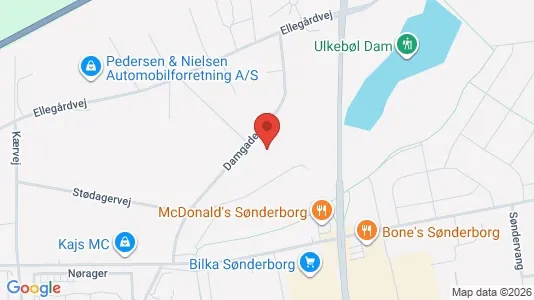 Kontorlokaler til salg i Sønderborg - Foto fra Google Street View