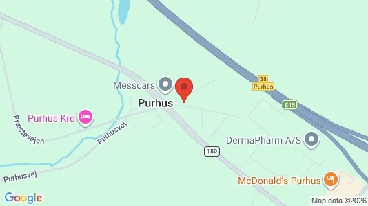 Erhvervsgrunde til salg i Fårup - kort over placeringen