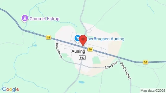 Restaurantlokaler til salg i Auning - Foto fra Google Street View