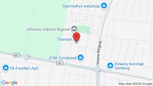 Erhvervslejemål til salg i Grindsted - Foto fra Google Street View