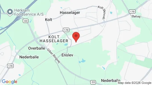 Kontorlokaler til salg i Hasselager - Foto fra Google Street View