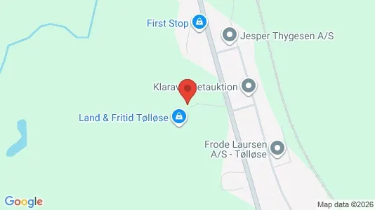Erhvervsgrunde til salg i Tølløse - Foto fra Google Street View