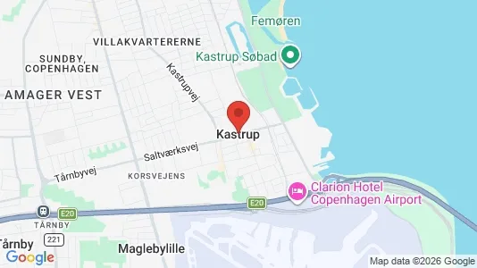 Butikslokaler til salg i Kastrup - Foto fra Google Street View