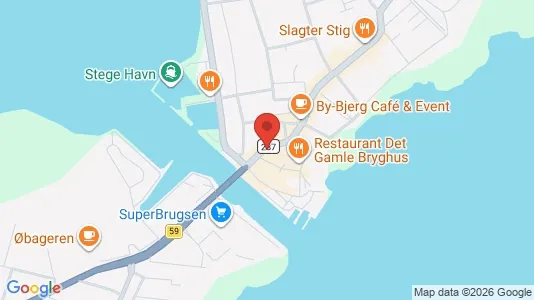 Erhvervslejemål til salg i Stege - Foto fra Google Street View
