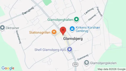 Boligudlejningsejendomme til salg i Glamsbjerg - Foto fra Google Street View