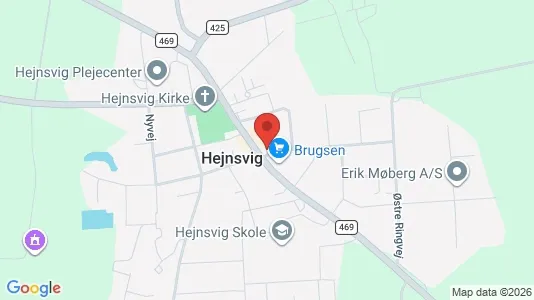 Erhvervslejemål til salg i Hejnsvig - Foto fra Google Street View