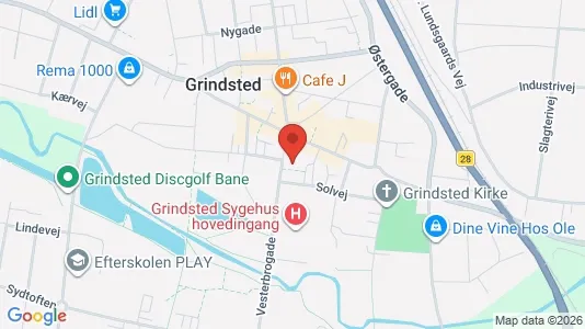 Erhvervslejemål til salg i Grindsted - Foto fra Google Street View
