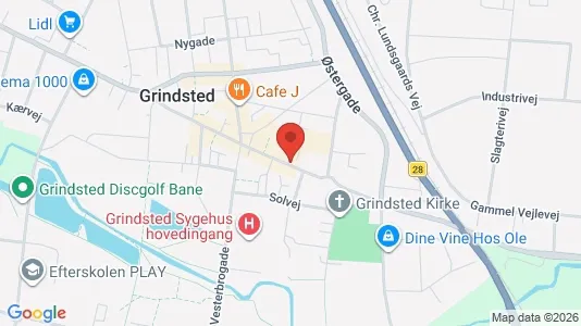 Erhvervslejemål til salg i Grindsted - Foto fra Google Street View