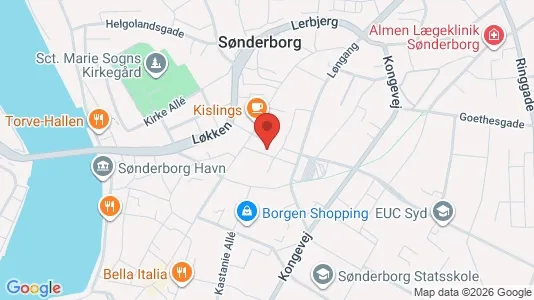 Kontorlokaler til salg i Sønderborg - Foto fra Google Street View