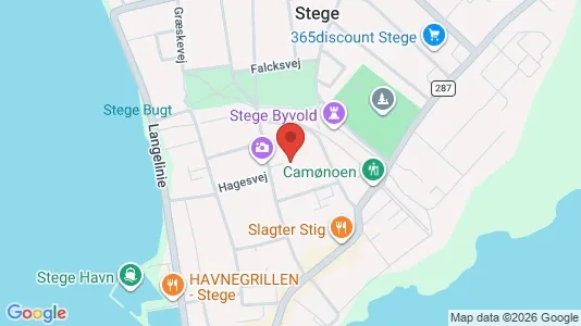 Boligudlejningsejendomme til salg i Stege - Foto fra Google Street View