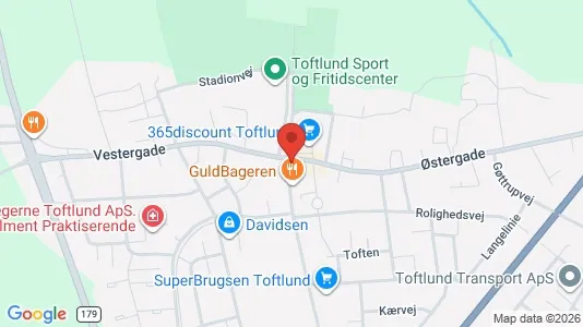 Erhvervslejemål til salg i Toftlund - Foto fra Google Street View