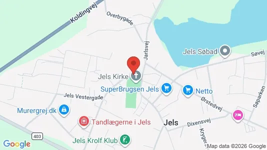 Boligudlejningsejendomme til salg i Rødding - kort over placeringen
