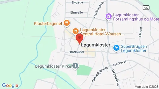 Erhvervslejemål til salg i Løgumkloster - Foto fra Google Street View