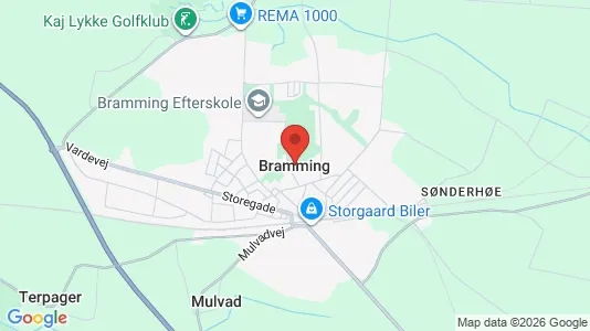 Butikslokaler til salg i Bramming - Foto fra Google Street View