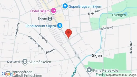 Kontorlokaler til salg i Skjern - Foto fra Google Street View