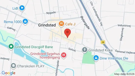 Erhvervslejemål til salg i Grindsted - Foto fra Google Street View