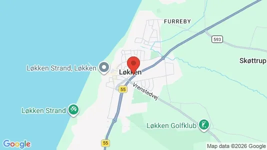 Hoteller til salg i Løkken - Foto fra Google Street View