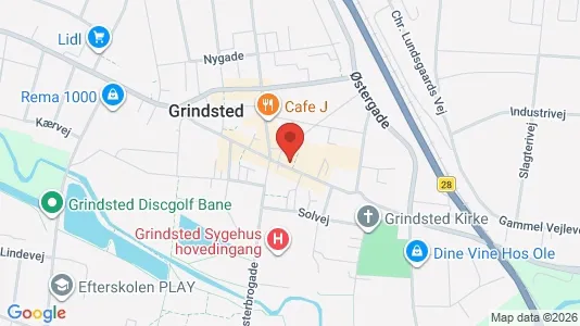 Erhvervslejemål til salg i Grindsted - Foto fra Google Street View