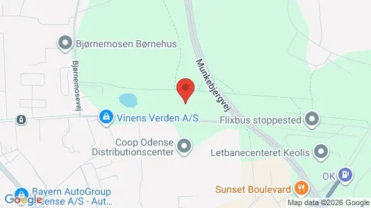 Erhvervsgrunde til salg i Odense S - Foto fra Google Street View