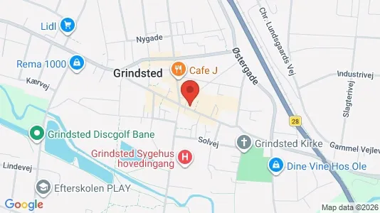 Erhvervslejemål til salg i Grindsted - Foto fra Google Street View