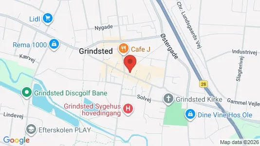 Erhvervslejemål til salg i Grindsted - Foto fra Google Street View