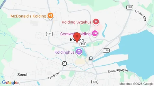 Erhvervslejemål til salg i Kolding - Foto fra Google Street View