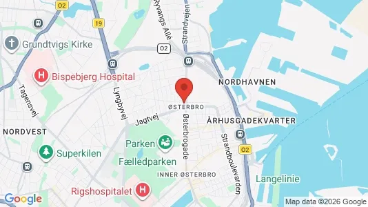 Butikslokaler til salg i Østerbro - Foto fra Google Street View