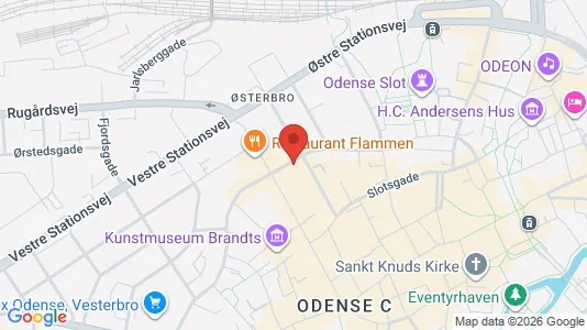 Kontorlokaler til salg i Odense C - Foto fra Google Street View