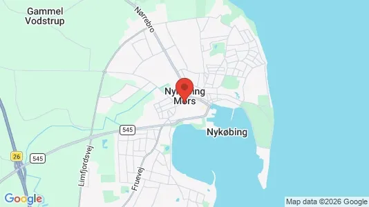 Butikslokaler til salg i Nykøbing Mors - Foto fra Google Street View