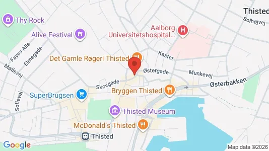 Kontorlokaler til salg i Thisted - Foto fra Google Street View