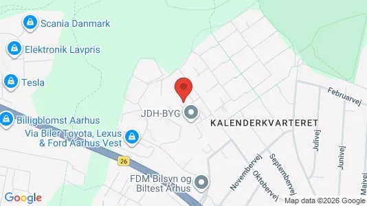 Erhvervslejemål til salg i Århus V - Foto fra Google Street View