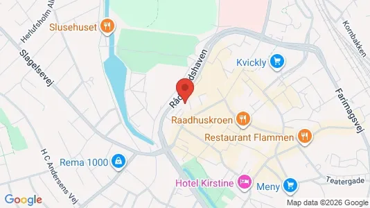 Boligudlejningsejendomme til salg i Næstved - kort over placeringen