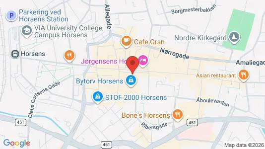 Kontorlokaler til salg i Horsens - Foto fra Google Street View