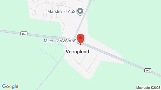 Erhvervslejemål til salg i Marslev - kort over placeringen