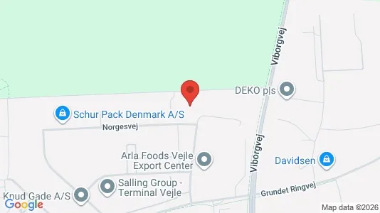 Erhvervsgrunde til salg i Vejle Centrum - Foto fra Google Street View