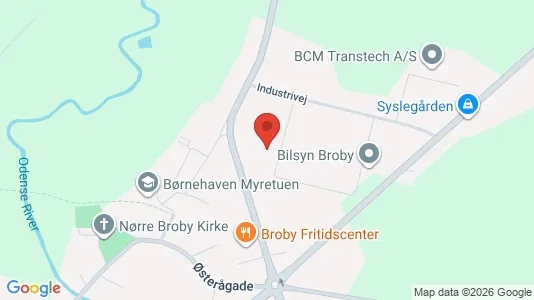 Lagerlokaler til salg i Broby - Foto fra Google Street View