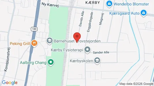 Boligudlejningsejendomme til salg i Aalborg Centrum - kort over placeringen